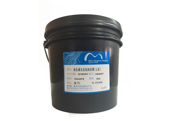 China Tinta azul/del negro del color del PWB de impresión, máscara líquida de la soldadura de Photoimageable proveedor
